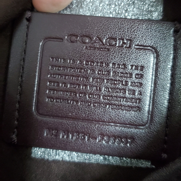 Coach Crinkle Metallic Cassidy Crossbody Rose Gold - Picture 7 of 7